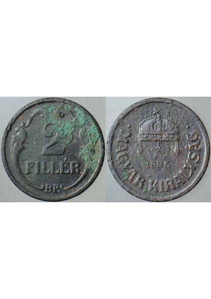 Macaristan Krallığı 2 Filler 1935.