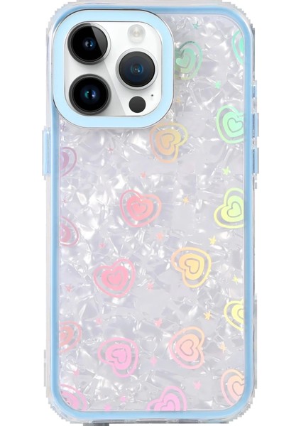 Bfs Apple iPhone 16 Lumi Desenli Kapak - Açık Mavi modelleri
