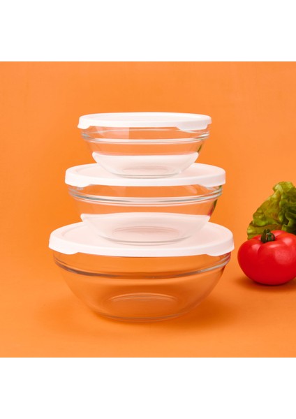 Chef Saklama Kabı Takımı - Şeffaf / Beyaz fiyatları