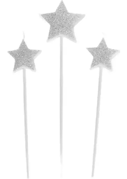 Gümüş Yıldızlar Mum Seti fiyatları