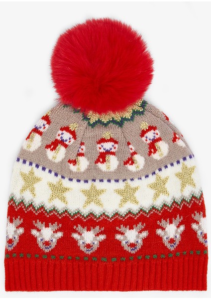 Erkek Çocuk Çizgili Bere