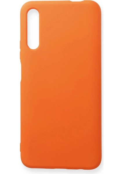 Bfs Huawei P Smart Pro / Y9S Kılıf Nano Içi Kadife Silikon - Turuncu