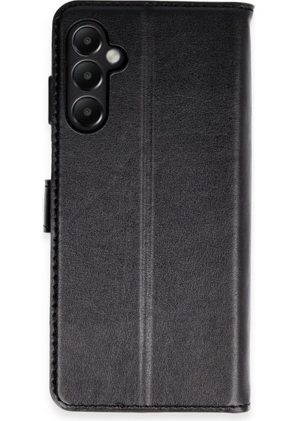 Bfs Samsung Galaxy A05S Kılıf Trend S Plus Kapaklı Kılıf - Siyah