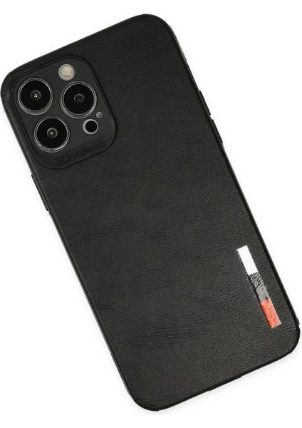 Bfs iPhone 13 Pro Max Kılıf Loop Deri Silikon - Siyah modelleri