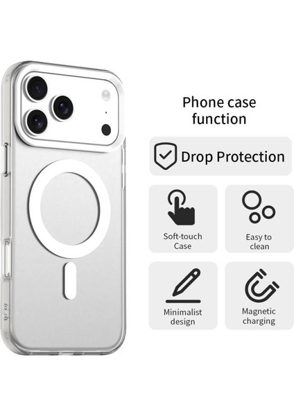 iPhone 17 Pro Max Magsafe Uyumlu Şeffaf Kılıf – Kamera Koruyuculu, Darbe Emici, Sararmaya Dayanıklı Premium Kapak modelleri