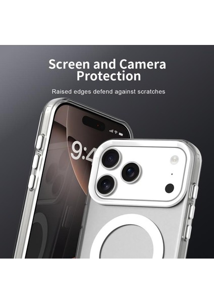 iPhone 17 Pro Max Magsafe Uyumlu Şeffaf Kılıf – Kamera Koruyuculu, Darbe Emici, Sararmaya Dayanıklı Premium Kapak indirimleri