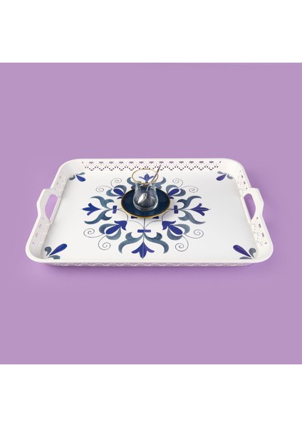 Kitchen Blueness Tepsi - Renkli - 51X38 cm fiyatları