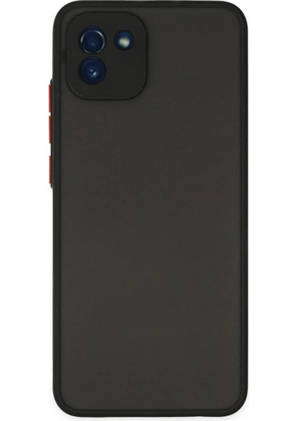 Bfs Samsung Galaxy A03 Kılıf Montreal Silikon Kapak - Siyah