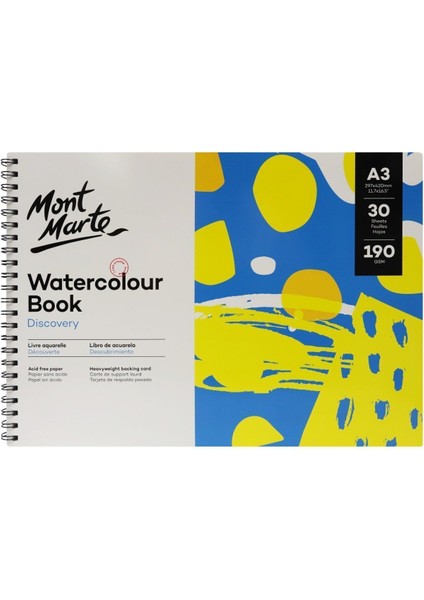 mm Suluboya Kitabı Discovery 190GSM A3