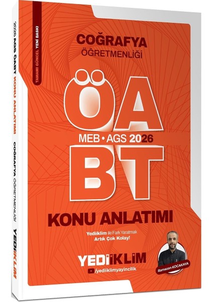 2026 Meb Ags Öabt Coğrafya Öğretmenliği Konu Anlatımı