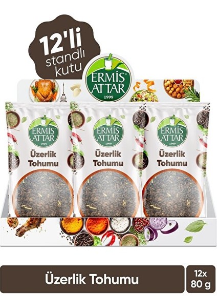 Üzerlik Tohumu 80 Gram 12'li Ermiş Attar
