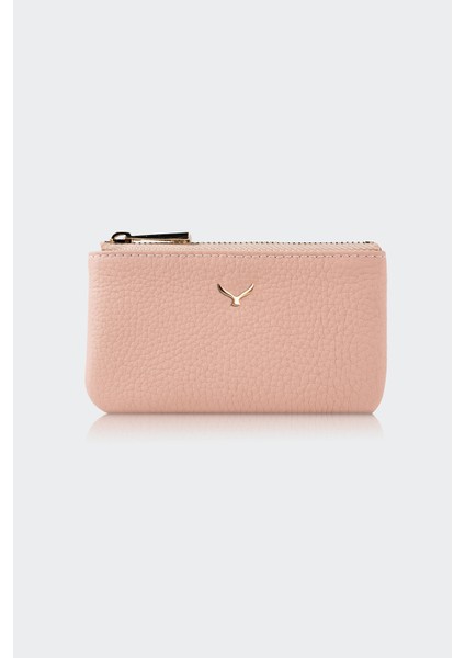 Hakiki Deri, El Yapımı, Bozuk Para Cüzdanı, 3002 Pembe