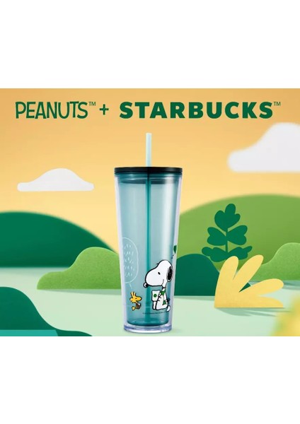 Starbucks® Plastik Soğuk Içecek Bardağı -Snoopy Peanuts™ Tasarımlı - 710 ml - 11164129 fiyatları
