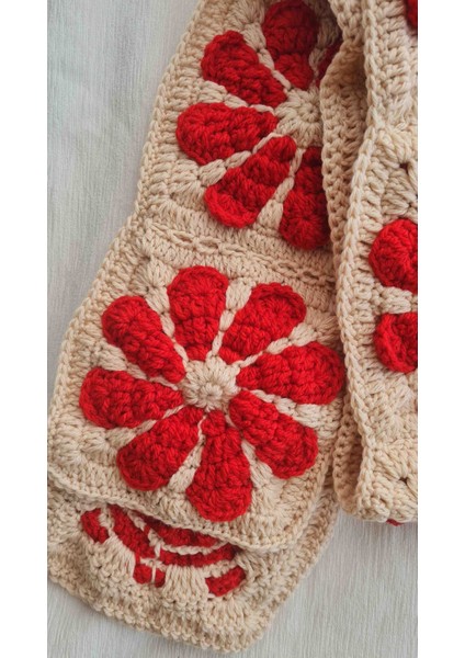 Atkı Örgü / Motif Atkı / El Örgüsü Atkı indirimleri