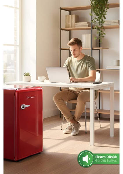 KRF-2576 Mini Buzdolabı 76 Lt Kapasite & Enerji Tasarruflu & Dahili Buzluk & Ayarlanabilir Termostat indirimleri