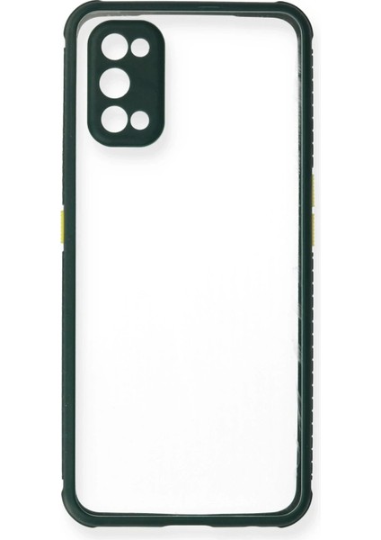Bfs Realme 7 Pro Kılıf Miami Şeffaf Silikon - Koyu Yeşil fiyatları