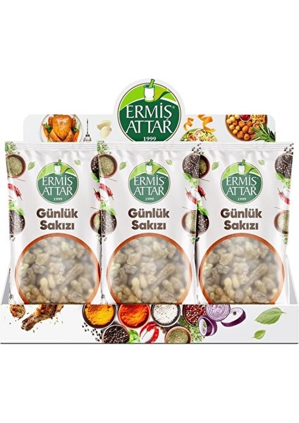 Günlük Sakızı 100 Gram 3'lü Ermiş Attar