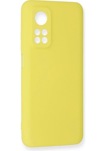 Bfs Xiaomi Mi 10T Kılıf Nano Içi Kadife Silikon - Sarı fiyatları