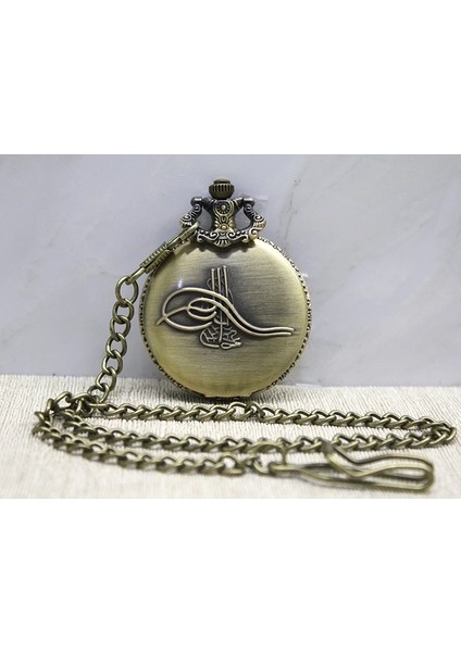 Osmanlı Tuğralı Köstekli Saat ALK3981