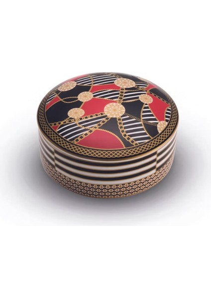 Living Porselen Kapaklı Kutu 13 x 6,5 cm