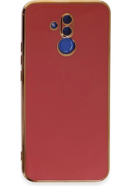 Bfs Huawei Mate 20 Lite Kılıf Volet Silikon - Kırmızı