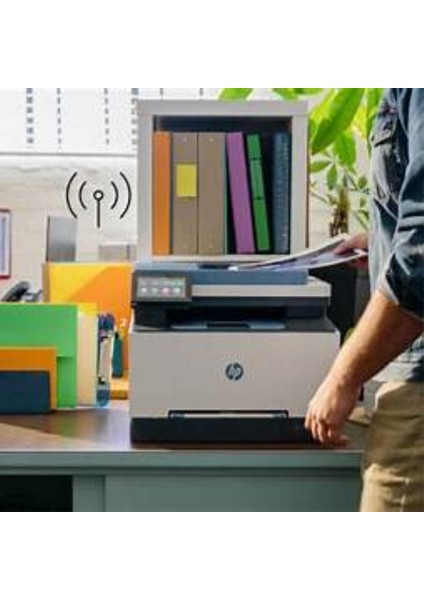 Hp Color Laserjet Pro Wi-Fi + Tarayıcı + Fotokopi + Faks Renkli Çok Fonksiyonlu 499M8A 3303FDWLAZER Yazıcı+ 1 Pk. A4 Hediye fırsatları