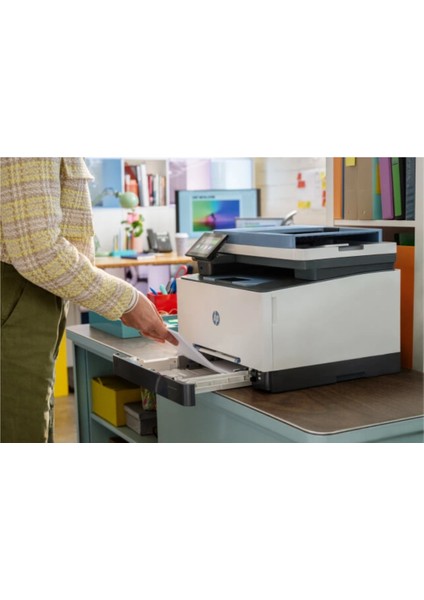Hp Color Laserjet Pro Wi-Fi + Tarayıcı + Fotokopi + Faks Renkli Çok Fonksiyonlu 499M8A 3303FDWLAZER Yazıcı+ 1 Pk. A4 Hediye