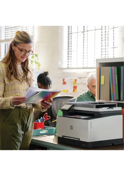 Hp Color Laserjet Pro Wi-Fi + Tarayıcı + Fotokopi + Faks Renkli Çok Fonksiyonlu 499M8A 3303FDWLAZER Yazıcı+ 1 Pk. A4 Hediye