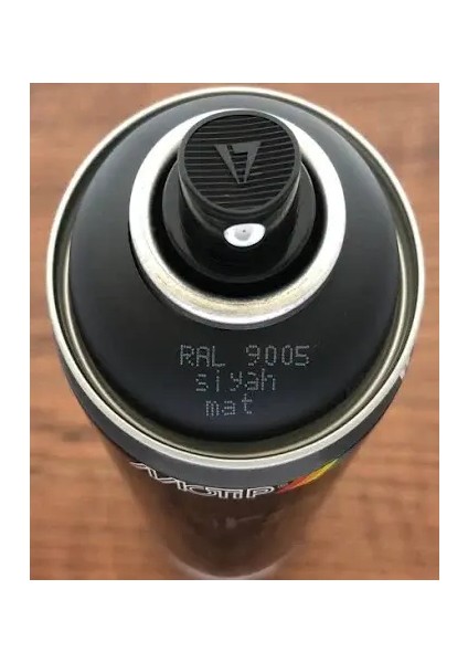 Ral 9005 Mat Siyah Sprey Boya 400 ml Germany