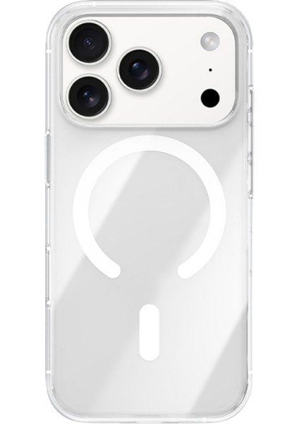 Purecase iPhone 17 Pro Max Manyetik Şeffaf Kılıf