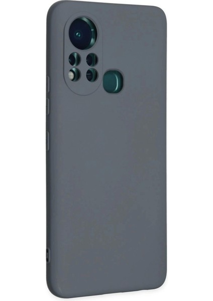 Bfs Infinix Hot 11S Kılıf Nano Içi Kadife Silikon - Gri fiyatları