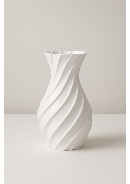 Modern Spiral Dekoratif Vazo