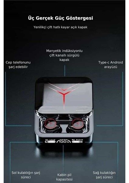 Mars 88 Plus Powerbank Özellikli Bluetooth Kulaklık fırsatları
