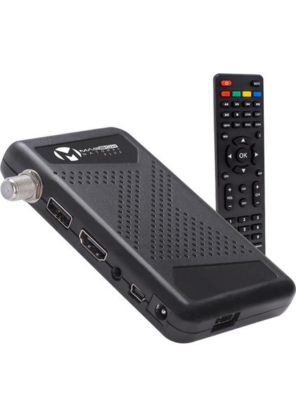 Magbox Natural Plus Tkgs'li Youtube - USB Mini Full Hd Uydu Alıcısı