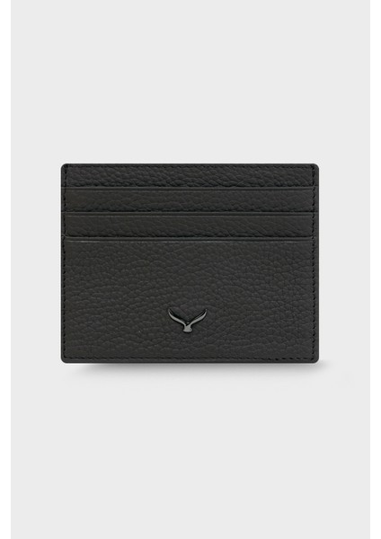 Hakiki Deri, El Yapımı, Erkek Kartlık, 6 Kart Yuvalı, 4501 Kahve