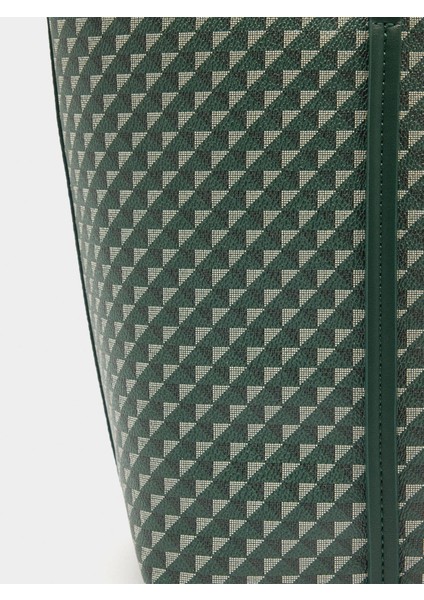Içi Çıkabilir Baskılı Shopper Omuz Çantası modelleri