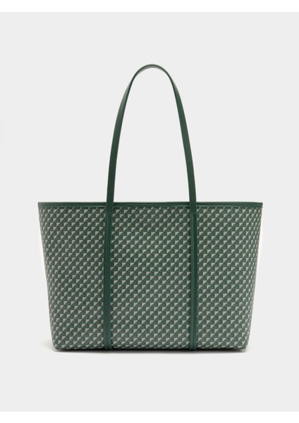 Içi Çıkabilir Baskılı Shopper Omuz Çantası indirimleri
