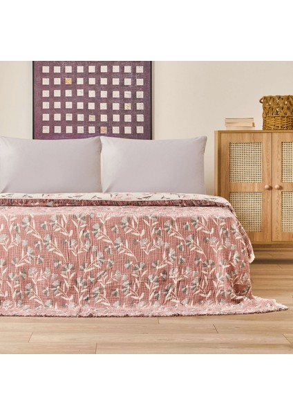 Soft Vinerya Çift Kişilik Yatak Örtüsü - Krem - 220X255 cm fiyatları