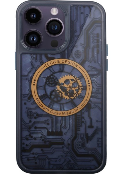 Bfs iPhone 13 Pro Kılıf Magic Magneticsafe Silikon - Siyah