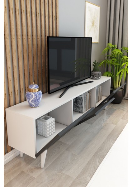 Model Ice 150 cm Tv Ünitesi – 3 Kapaklı Televizyon Ünitesi Modern Tv Sehpası | Televizyon Konsolu modelleri