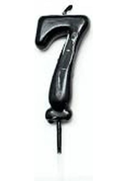 Siyah Renk Rakam Pasta Mumu