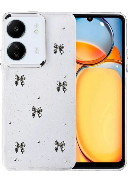 Bfs Xiaomi Redmi 13C Fiyonk Desenli Kapak - Desen 10