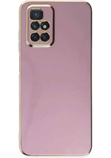 Bfs Xiaomi Redmi 10 2022 Kılıf Volet Silikon - Mor