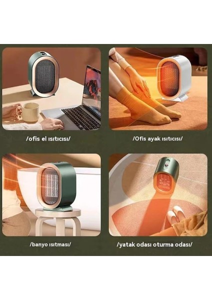 Masaüstü Isıtıcı 1200W Fanlı Hızlı Hava Isıtıcı XH-1201 modelleri