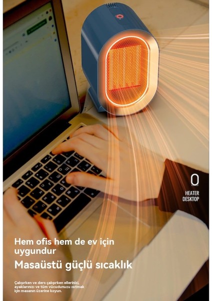 Masaüstü Isıtıcı 1200W Fanlı Hızlı Hava Isıtıcı XH-1201 fırsatları