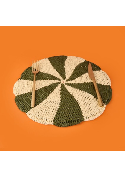 Soft Sucre Supla - Bej / Yeşil - 33X33 cm fiyatları