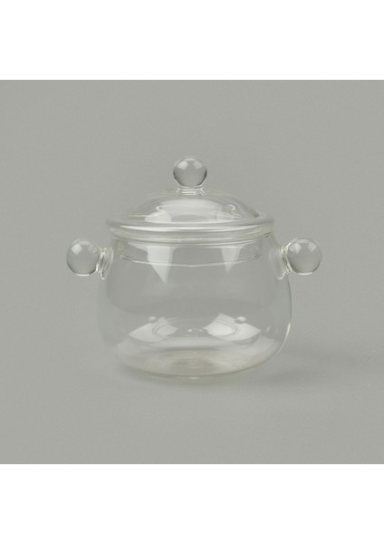 Cam Tencere - Şeffaf - 300 ml