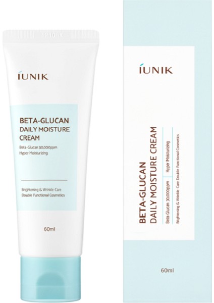 Iunık Beta-Glucan Daily Moisture Cream 60 Ml– Vegan, Hafif ve Yapışkanlık Bırakmayan Derin Nemlendirici Krem fiyatları