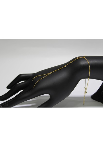 14 Ayar Altın Dorikalı Şık ve Zarif Şahmeran