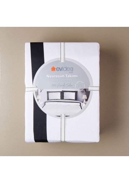 Soft Blanco Çift Kişilik Nevresim Takımı - Beyaz